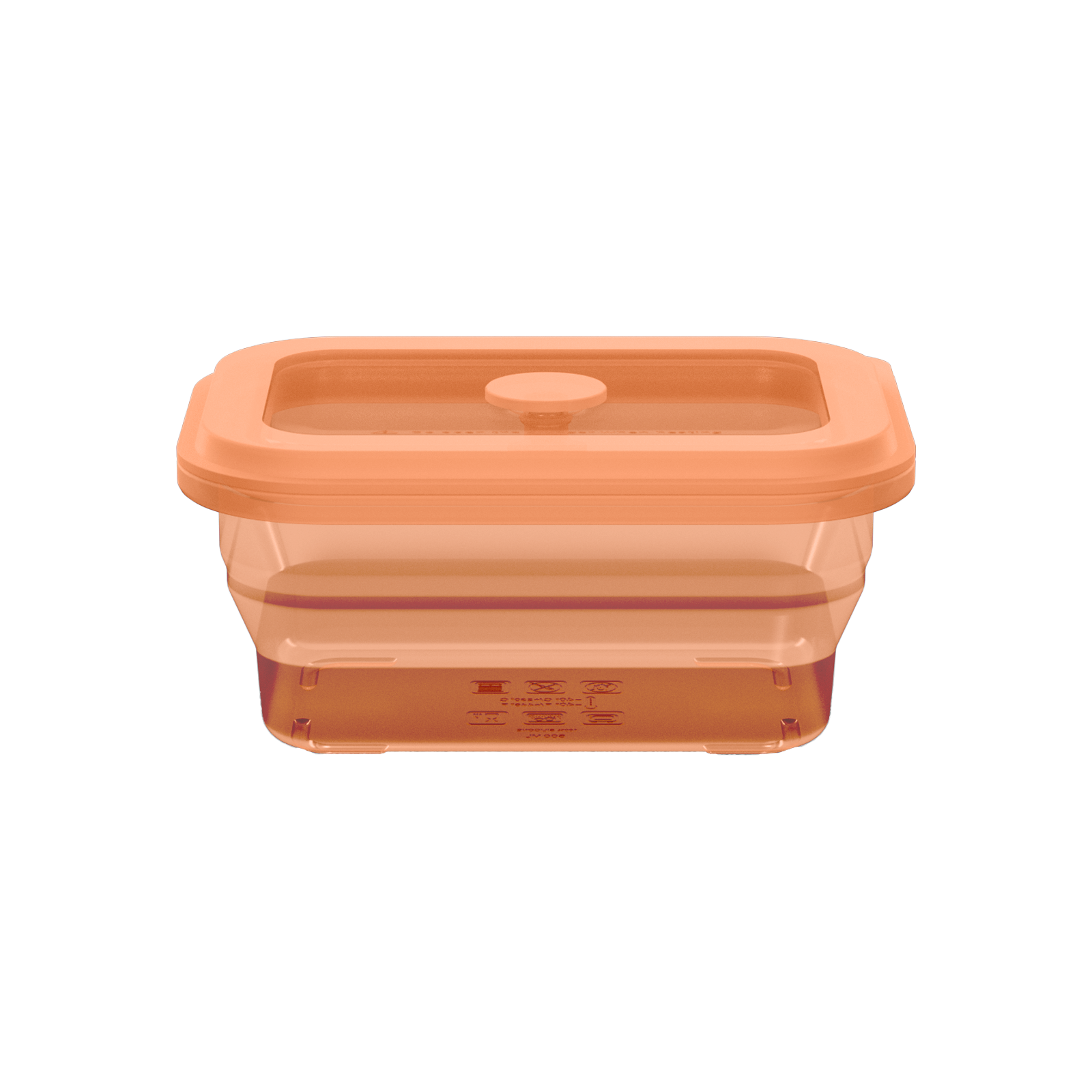 Collapsible Square Silicone Food Container - Space-Saving, Leakproof & BPA-Free. Perfect for Office, Travel & Eco-Friendly Meal Prep. Microwave & Dishwasher Safe