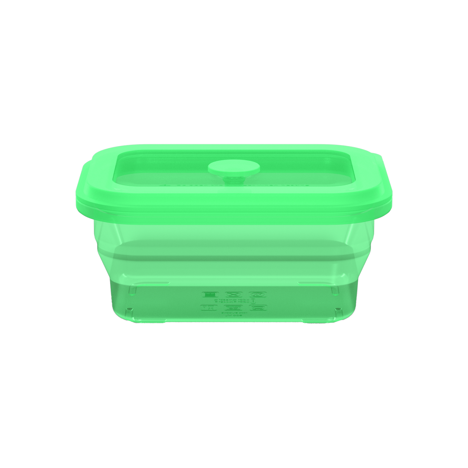 Collapsible Square Silicone Food Container - Space-Saving, Leakproof & BPA-Free. Perfect for Office, Travel & Eco-Friendly Meal Prep. Microwave & Dishwasher Safe