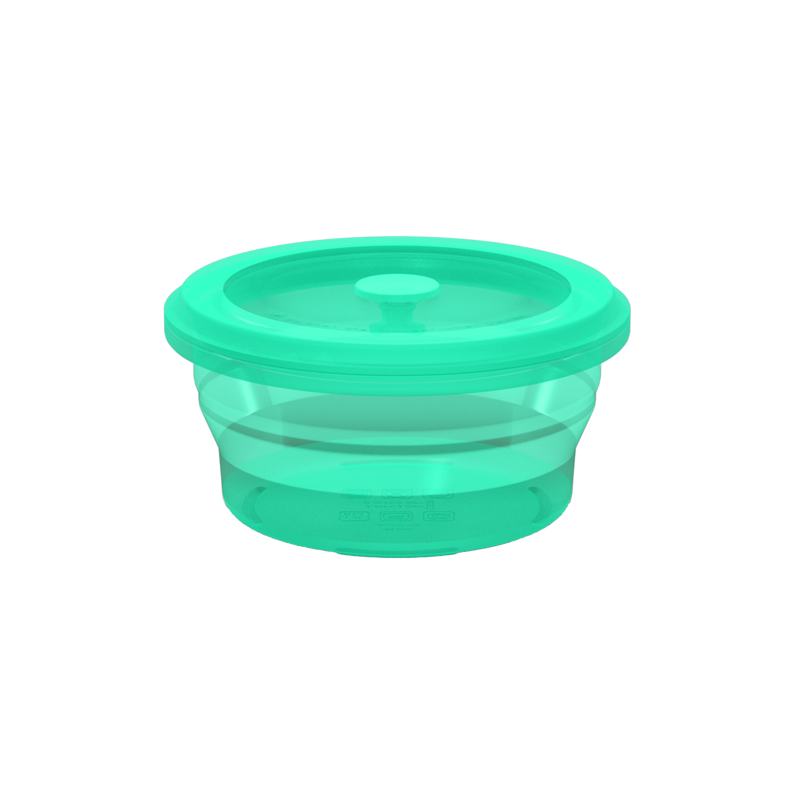 Collapsible Square Silicone Food Container - Space-Saving, Leakproof & BPA-Free. Perfect for Office, Travel & Eco-Friendly Meal Prep. Microwave & Dishwasher Safe