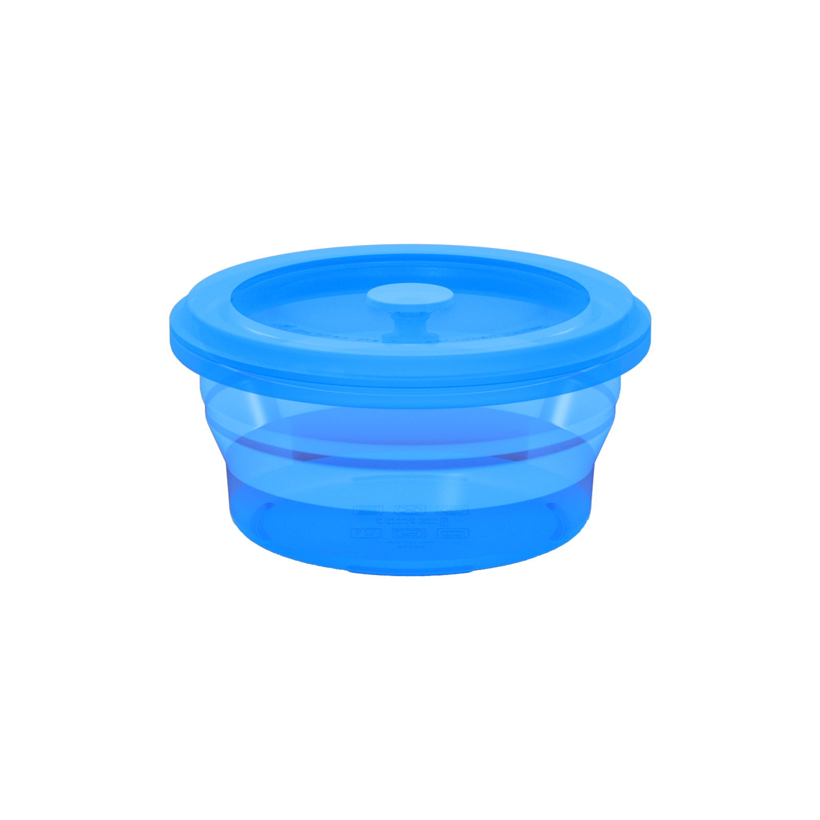 Collapsible Square Silicone Food Container - Space-Saving, Leakproof & BPA-Free. Perfect for Office, Travel & Eco-Friendly Meal Prep. Microwave & Dishwasher Safe