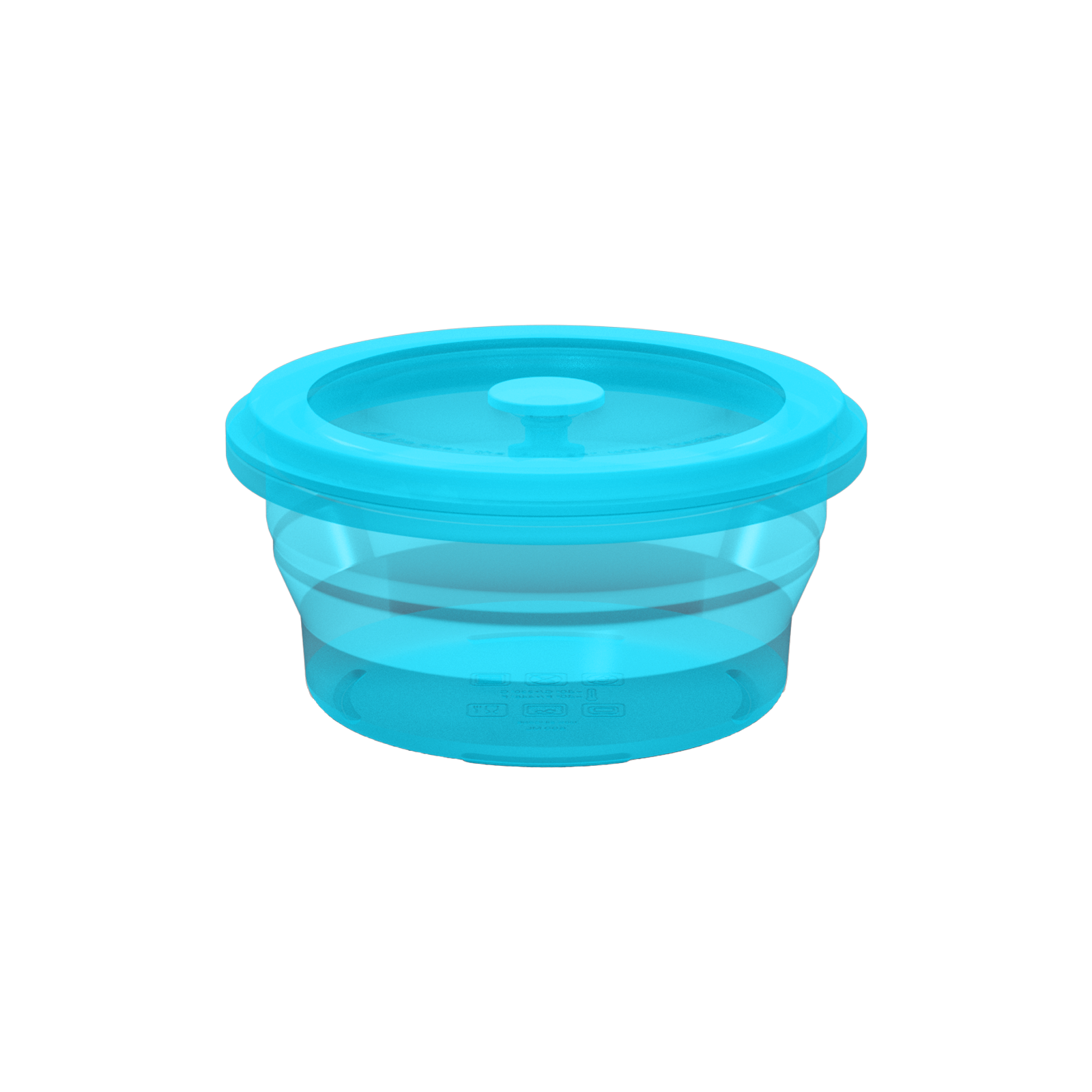 Collapsible Square Silicone Food Container - Space-Saving, Leakproof & BPA-Free. Perfect for Office, Travel & Eco-Friendly Meal Prep. Microwave & Dishwasher Safe