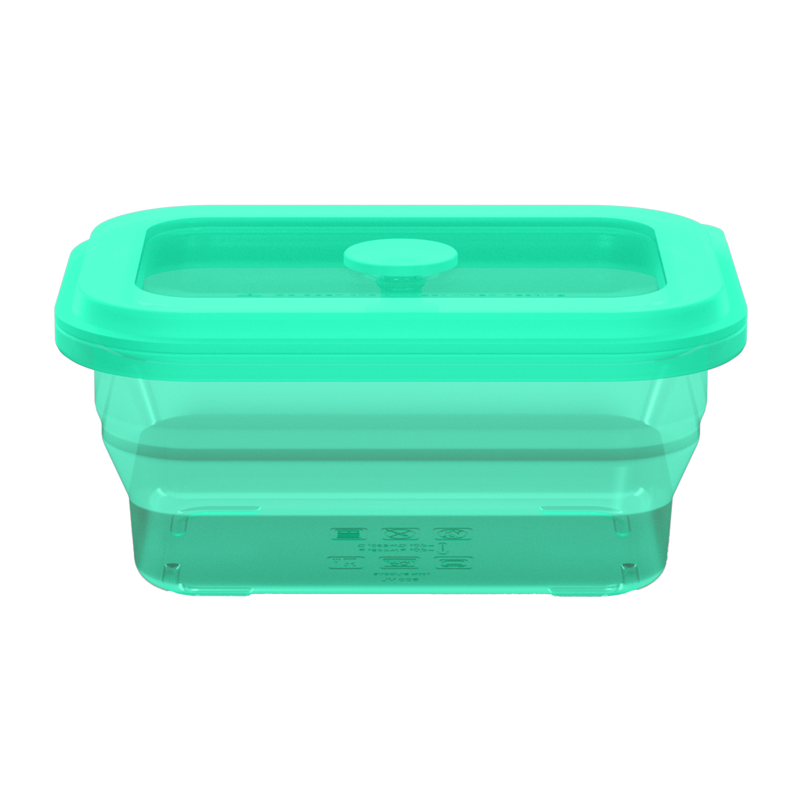 Collapsible Square Silicone Food Container - Space-Saving, Leakproof & BPA-Free. Perfect for Office, Travel & Eco-Friendly Meal Prep. Microwave & Dishwasher Safe