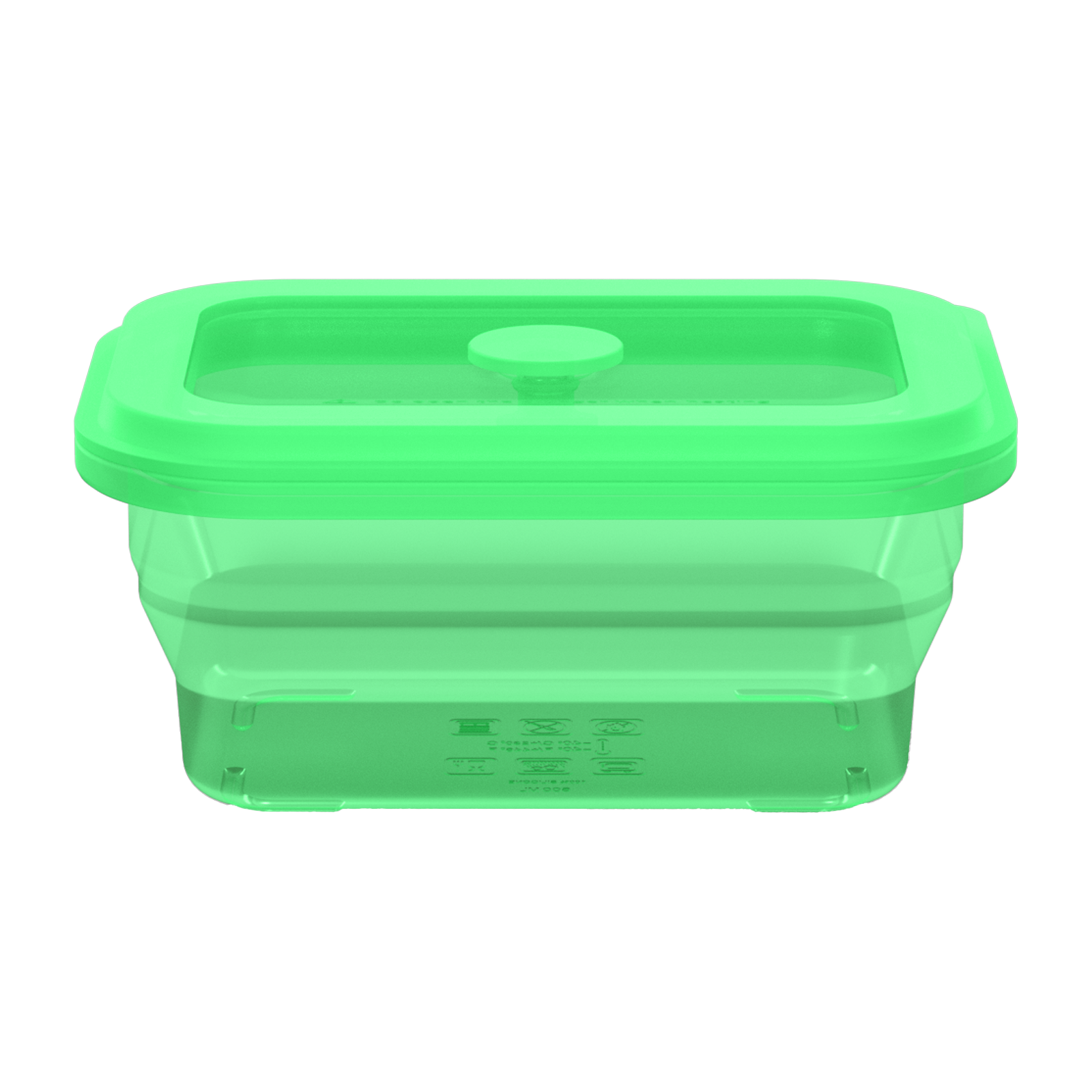 Collapsible Square Silicone Food Container - Space-Saving, Leakproof & BPA-Free. Perfect for Office, Travel & Eco-Friendly Meal Prep. Microwave & Dishwasher Safe