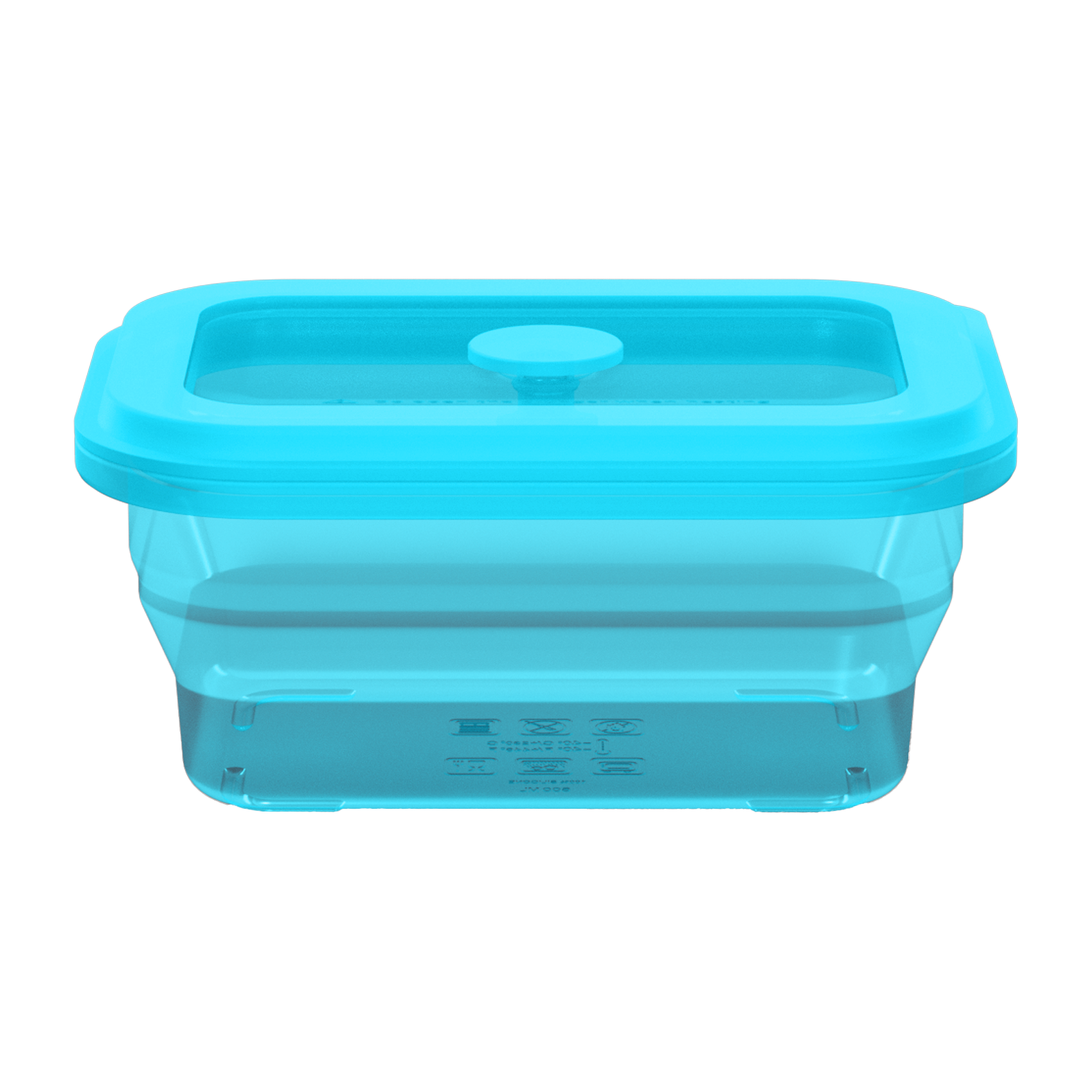 Collapsible Square Silicone Food Container - Space-Saving, Leakproof & BPA-Free. Perfect for Office, Travel & Eco-Friendly Meal Prep. Microwave & Dishwasher Safe
