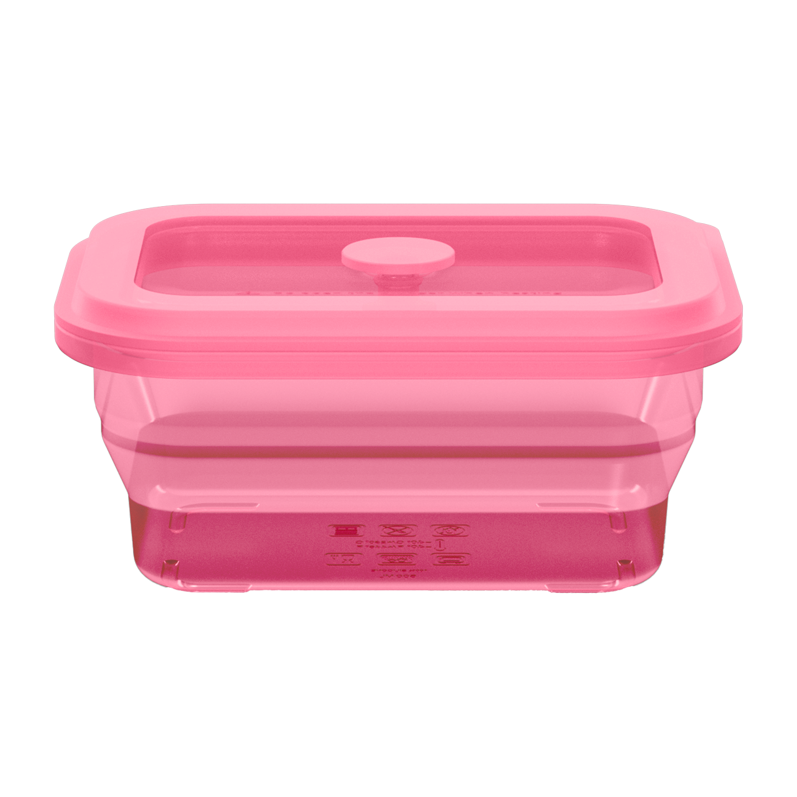 Collapsible Square Silicone Food Container - Space-Saving, Leakproof & BPA-Free. Perfect for Office, Travel & Eco-Friendly Meal Prep. Microwave & Dishwasher Safe