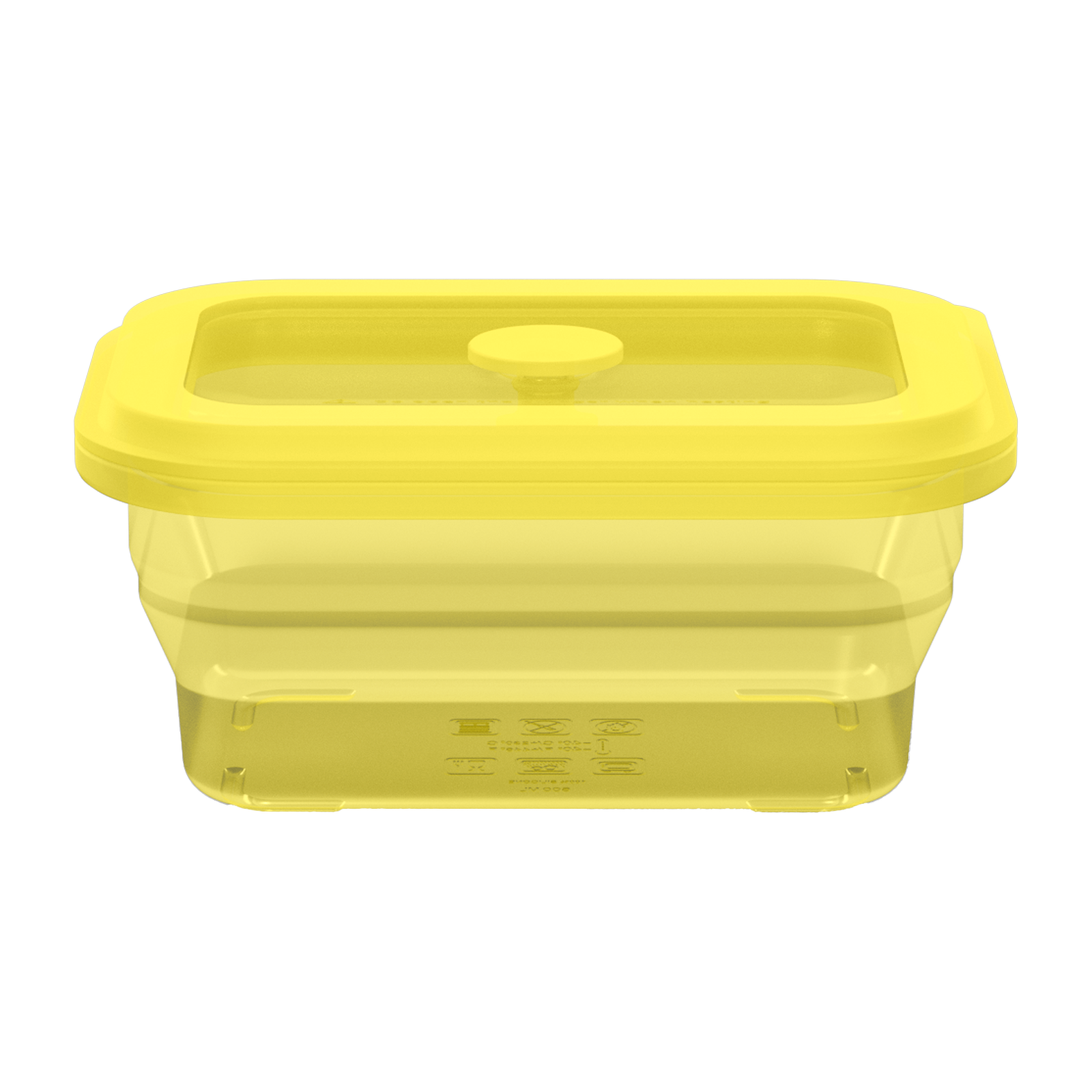 Collapsible Square Silicone Food Container - Space-Saving, Leakproof & BPA-Free. Perfect for Office, Travel & Eco-Friendly Meal Prep. Microwave & Dishwasher Safe