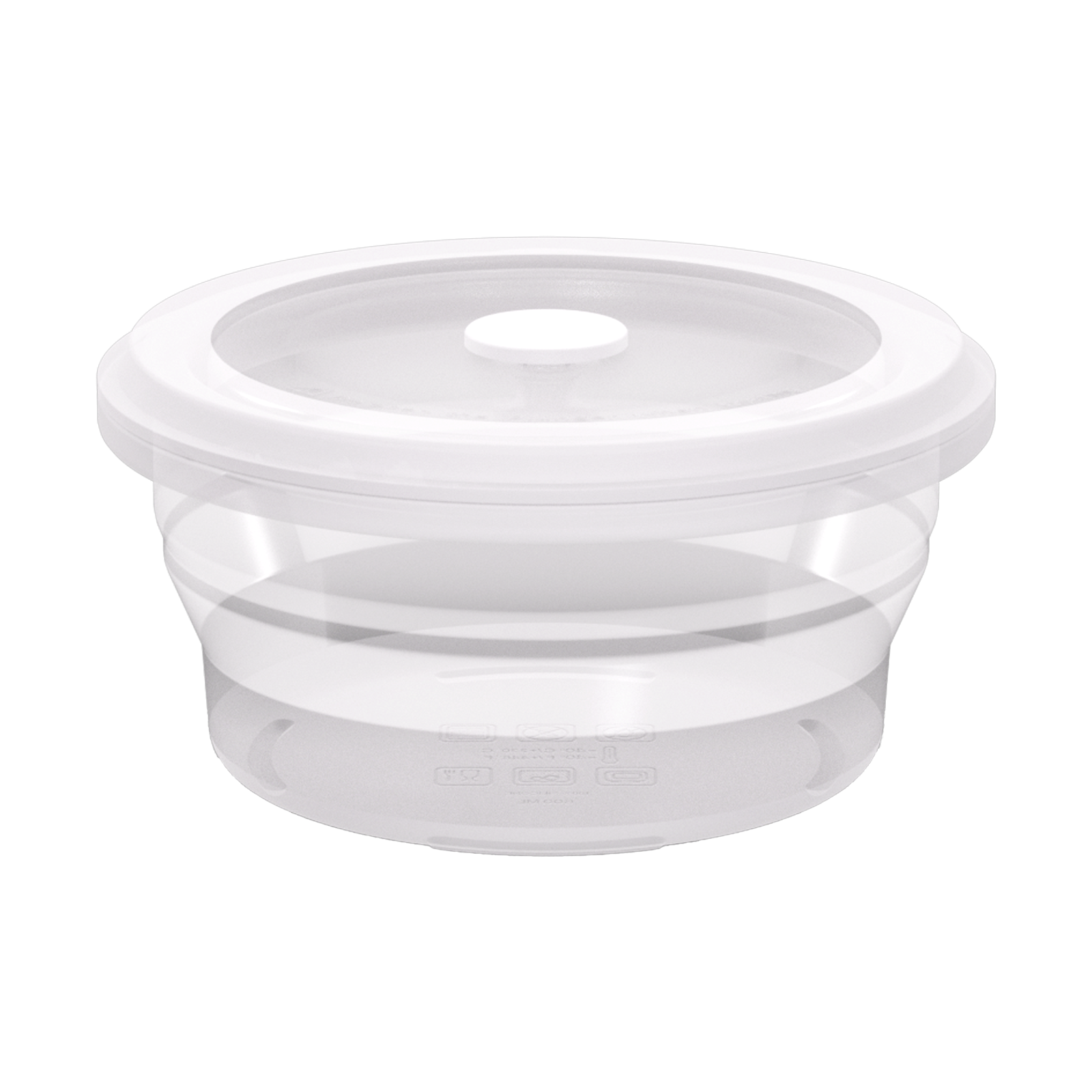Collapsible Square Silicone Food Container - Space-Saving, Leakproof & BPA-Free. Perfect for Office, Travel & Eco-Friendly Meal Prep. Microwave & Dishwasher Safe