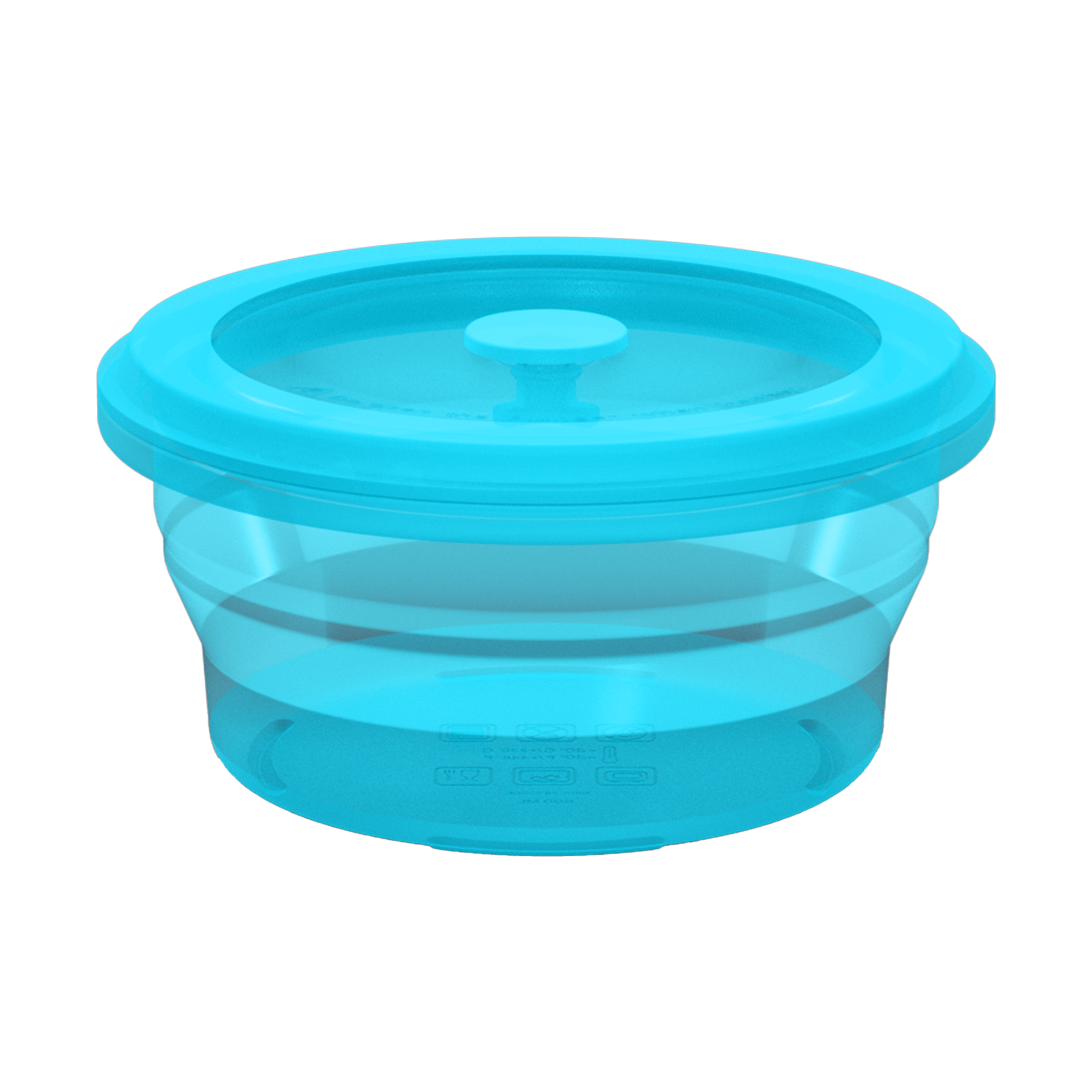 Collapsible Square Silicone Food Container - Space-Saving, Leakproof & BPA-Free. Perfect for Office, Travel & Eco-Friendly Meal Prep. Microwave & Dishwasher Safe
