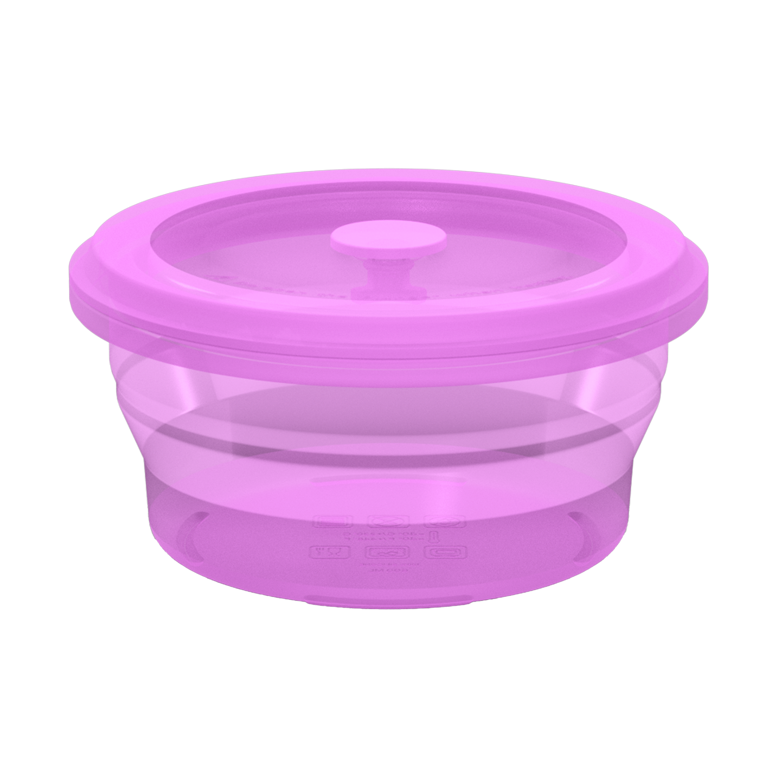 Collapsible Square Silicone Food Container - Space-Saving, Leakproof & BPA-Free. Perfect for Office, Travel & Eco-Friendly Meal Prep. Microwave & Dishwasher Safe