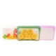 400ml flat silicone storage bags – slim reusable food containers for snacks, sauces, and meal prep. Leak-proof zip seal, dishwasher safe, freezer-to-microwave safe (-40°F to 450°F).