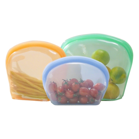 3500ml collapsible silicone storage bag – reusable eco-friendly food container for bulk meal prep, sous vide, and freezer organization.