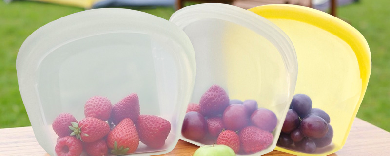 1.Silicone Storage Bags