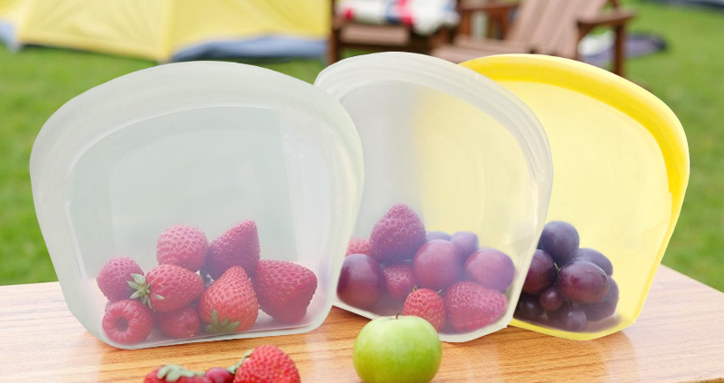 1.Silicone Storage Bags